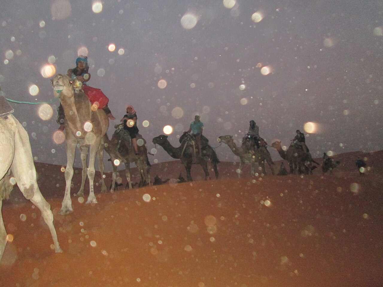 Les dunes de Merzouga