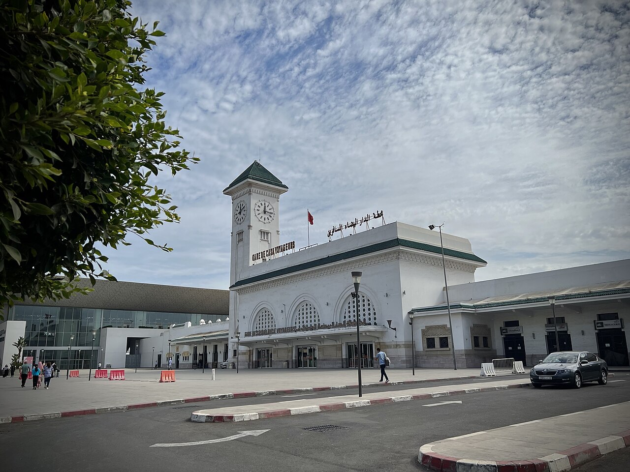 Casablanca, Morocco Oct 2023 Gare Casa Voyageurs - Front