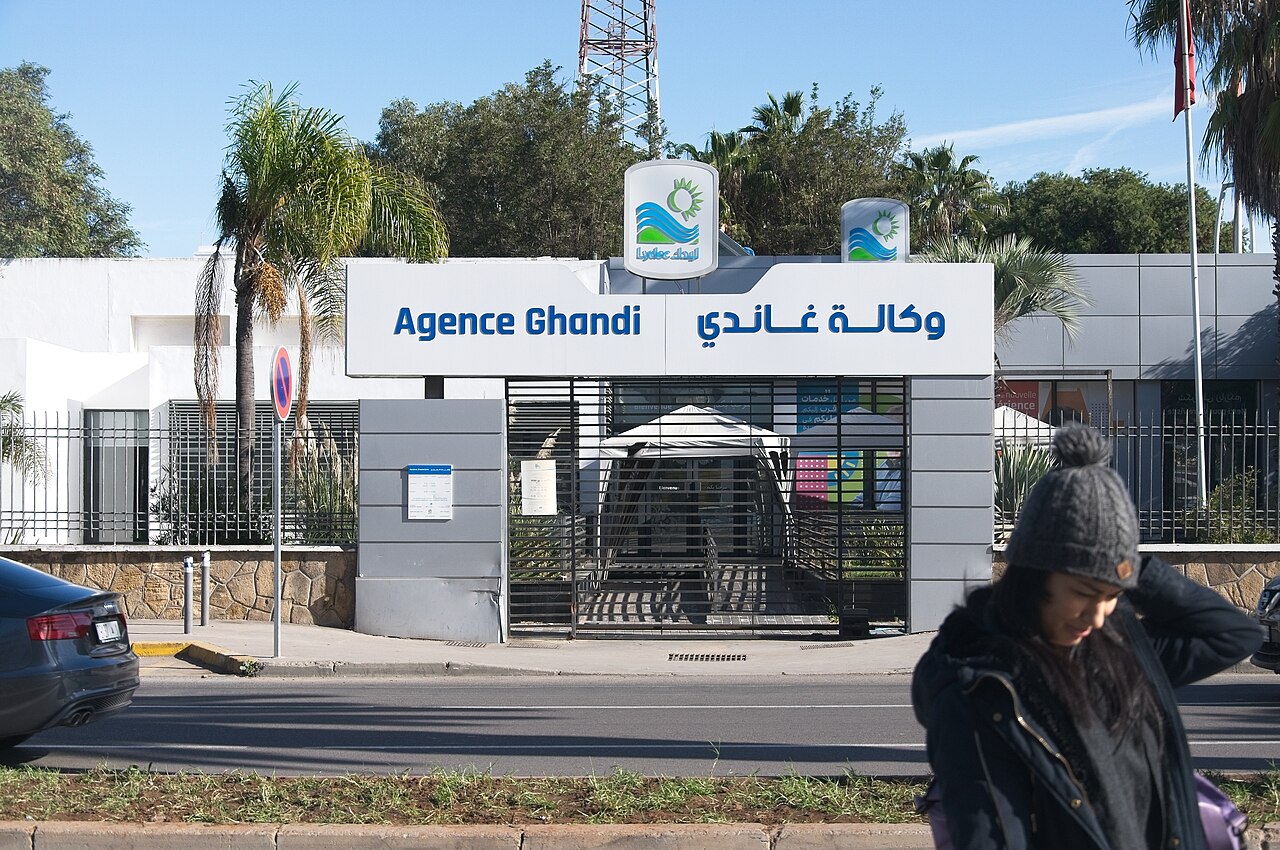 Accueil agence Lydec Ghandi à Casablanca, Maroc
